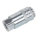 PCL PCL Coupling Body Female 1/4"BSP - Pack of 50 AC13BP PCL - Town Tools 