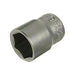 Faithfull Hexagon Socket 1/2in Drive 18mm Faithfull - Town Tools