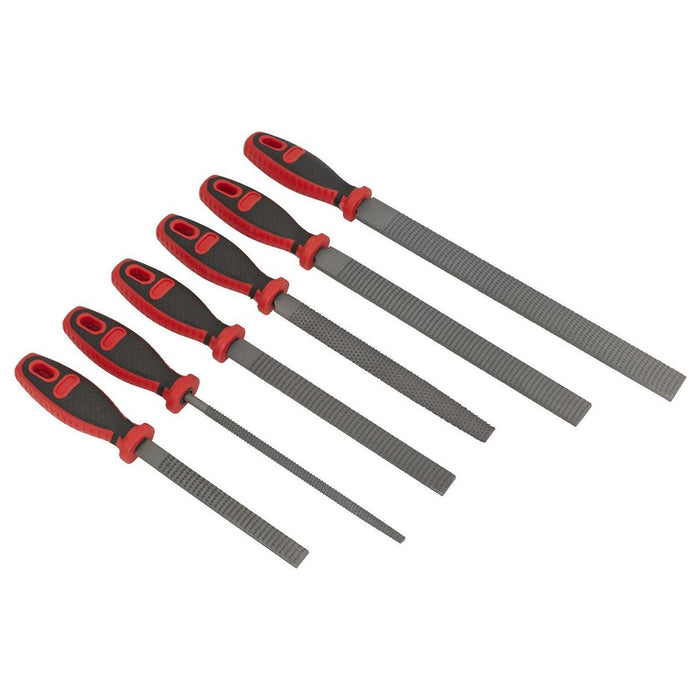 Sealey Premier Premier Rasp File Set 6pc AKR06 Sealey Premier - Town Tools 