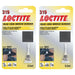 2x 1 x Loctite Car Rear View Interior Mirror Glue & Aerial Bonder Adhesive AA319 Loctite - Town Tools 