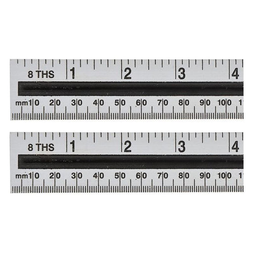 Bluespot Tools Aluminium Ruler 150mm (6in) BlueSpot Tools - Town Tools
