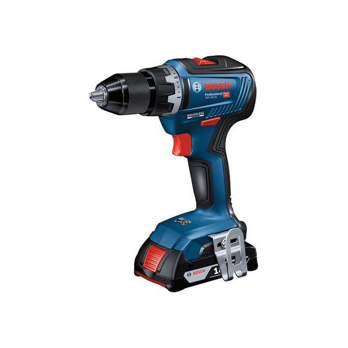 Bosch GSR 18V-55 Professional Drill Driver 18V 2 x 2.0Ah Li-ion Bosch - Town Tools