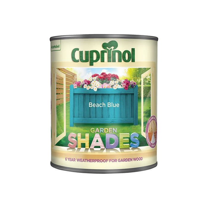 Cuprinol Garden Shades Beach Blue 1 litre Cuprinol - Town Tools