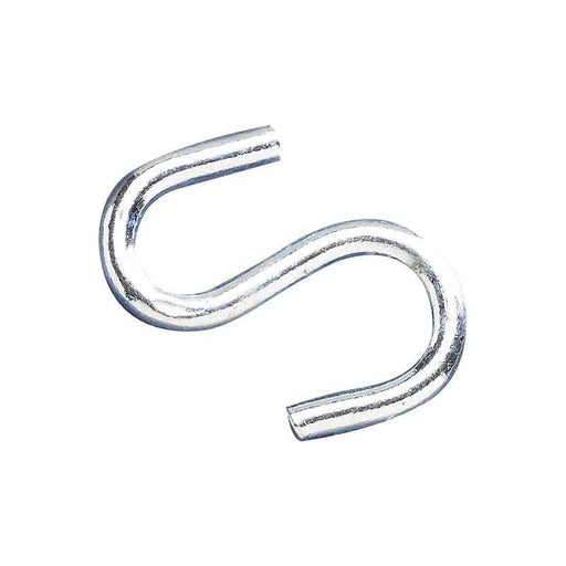 Faithfull S-Hooks 6mm Zinc Plated (Pack 6) Faithfull - Town Tools