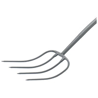 Bulldog All-Metal 4-Prong Manure Fork T-Handle