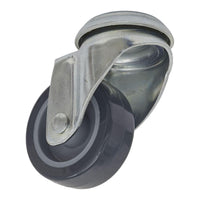 Sealey Castor Wheel Bolt Hole Swivel50mm SCW250SB