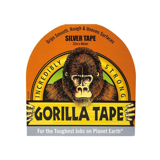 Gorilla Glue Gorilla Tape® 48mm x 32m Silver Gorilla Glue - Town Tools