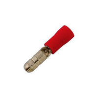 Connect Red Male Bullet 4.0mm 100pc 30138