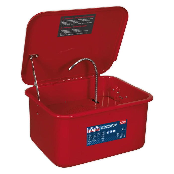 Sealey Parts Cleaning Tank Bench/Portable SM21 Sealey - Town Tools 