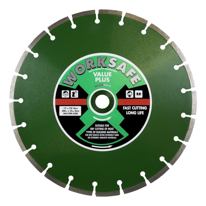 Sealey Value Plus Diamond Blade300 x 22mm WDVP300/78