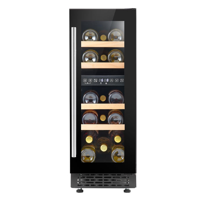 Baridi 17 Bottle Slim Wine Fridge & Cooler 30cm DH204