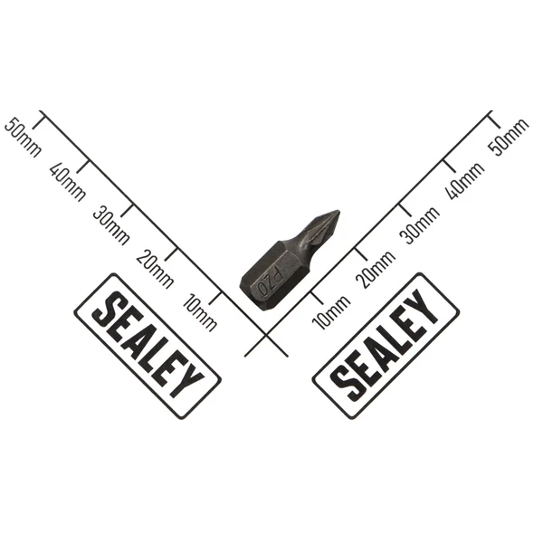 Sealey 1/4"Dr Low Profile Pozi Bit PZ0