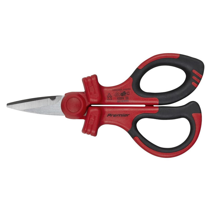 Sealey Premier Premier Insulated Scissors - VDE Approved AK8526 Sealey Premier - Town Tools 