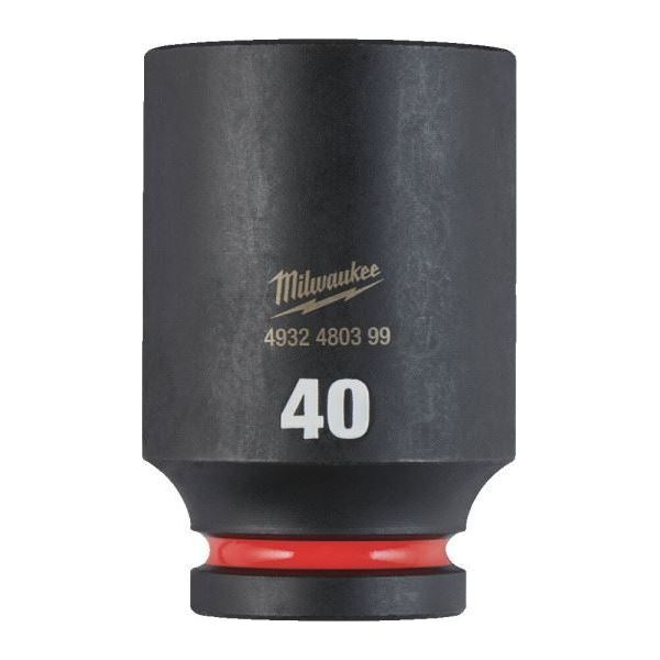 Milwaukee 40Mm 3/4 Impact Socket Deep-1Pc Ne 4932480399 Milwaukee - Town Tools 