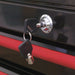 Sealey Topchest 4 Drawer Wide Retro Style Black with Red Anodised Drawer Pulls Sealey - Town Tools 