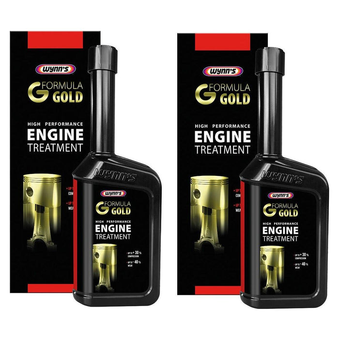 2x Wynns Oil Formula Gold Engine Treatment 500 ml Wynns - Town Tools 