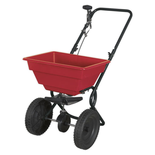 Sealey Broadcast Spreader 27kg Walk Behind Lightweight SPB27W Sealey - Town Tools 