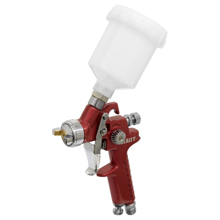 Sealey HVLP Gravity Feed Touch-Up Spray Gun 0.8mm Set-Up HVLP731 Sealey - Town Tools 