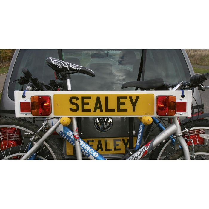 Sealey Trailer Board for use with Bicycle Carriers 3ft with 2m Cable TB3/2 Sealey - Town Tools 