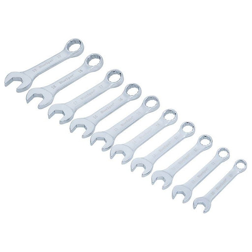 Bluespot Tools Stubby Combination Spanner Set, 10 Piece BlueSpot Tools - Town Tools