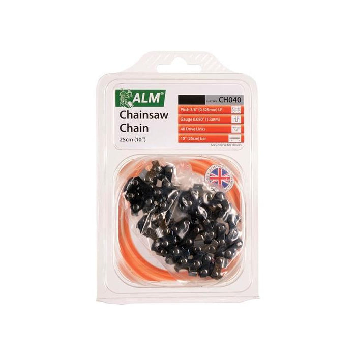 Alm Manufacturing CH040 Chainsaw Chain 3/8in x 40 links 1.3mm - Fits 25cm Bars ALM Manufacturing - Town Tools