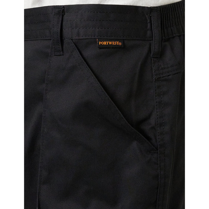 Portwest Texo Contrast Shorts - Black