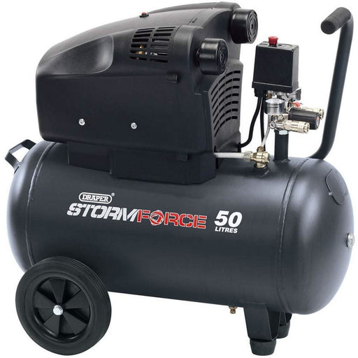 Draper Air Compressor, 50L, 1.8kW 81710 Draper - Town Tools 