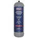 Sealey Disposable Argon/Carbon Dioxide Gas Cylinder 430g MIGMIX2.2 Sealey - Town Tools 