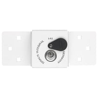 Abus Mechanical 141/200 Diskus® Integral Van Lock White & 26/70mm Diskus® Padlock
