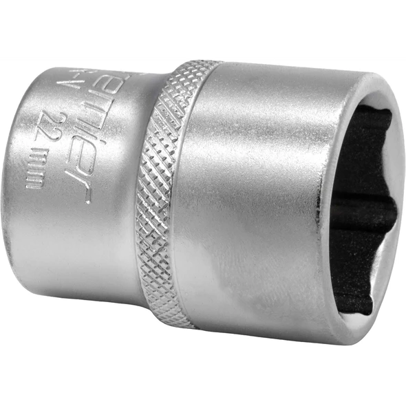 Sealey 1/2"Dr Socket 22mm (Micro Satin Finish)