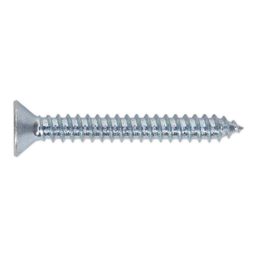 Sealey Self Tapping Screw 4.8 x 38mm Countersunk Pozi Pack of 100 ST4838 Sealey - Town Tools 