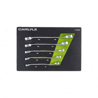 Carlyle Tools 5 Pc Metric Flare Nut Wrench Set