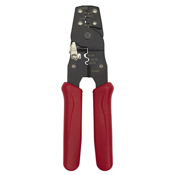 Sealey Non-Ratcheting Crimping Tool Insulated/Non-Insulated Terminals AK3850 Sealey - Town Tools 