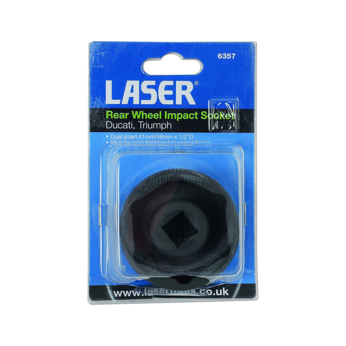 Laser Rear Wheel Impact Socket 1/2"D 41mm/46mm 6357 Laser - Town Tools 