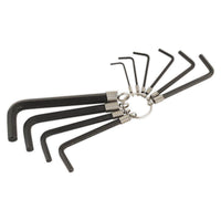 Sealey Hex Key Set on Ring 10pc Metric AK6148