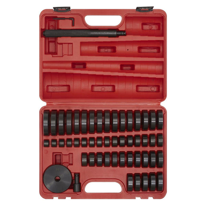 Sealey Bearing Race & Seal Driver Set 52pc VS7032 Sealey - Town Tools 