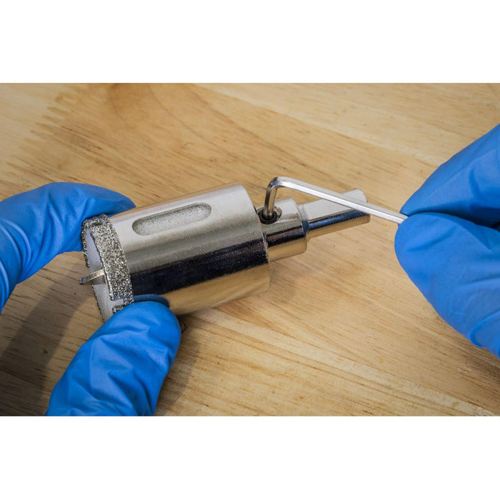 Sealey Electroplated Diamond Hole Saw 30mm DHS30 Sealey - Town Tools 