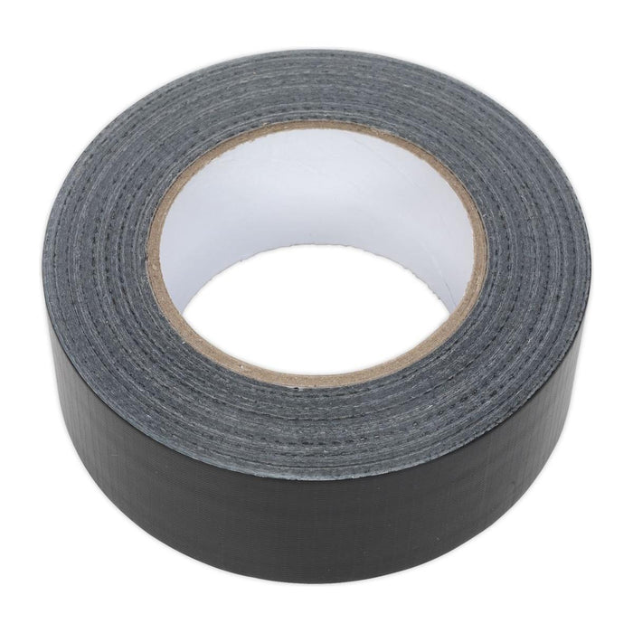 Sealey Duct Tape 48mm x 50m Black DTB Sealey - Town Tools 