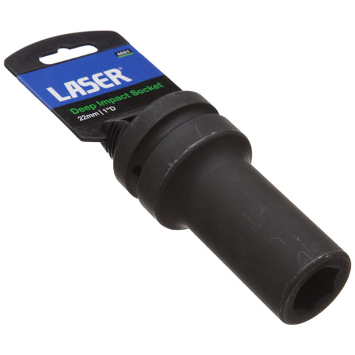 Laser Deep Impact Socket 1"D 22mm 4681 Laser - Town Tools 