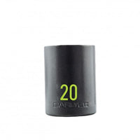 Carlyle Tools 1/2Dr 6Pt 20mm Standrad Impact Socket