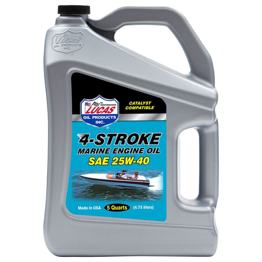 Lucas Oil 25W40 Stern Drive Marine Oil Fc W 4.54 Ltr 40814 Lucas Oil - Town Tools