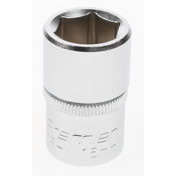 Sealey Socket 1/2"dr 16mm (6pt)