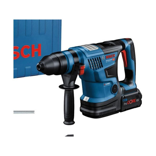 Bosch GBH 18V-34 CF Pro BITURBO SDS-Plus Rotary Hammer 18V 2 x 5.5Ah ProCORE18V Li-ion Bosch - Town Tools