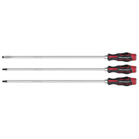 Sealey Premier Premier Extra-Long Hammer-Thru Screwdriver Set 450mm 3pc AK4942