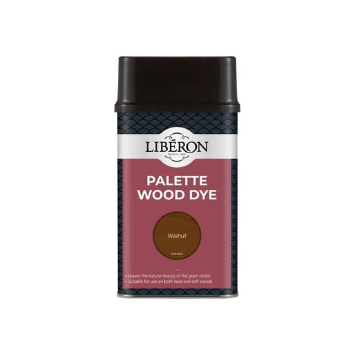 Liberon Palette Wood Dye Walnut 500ml Liberon - Town Tools