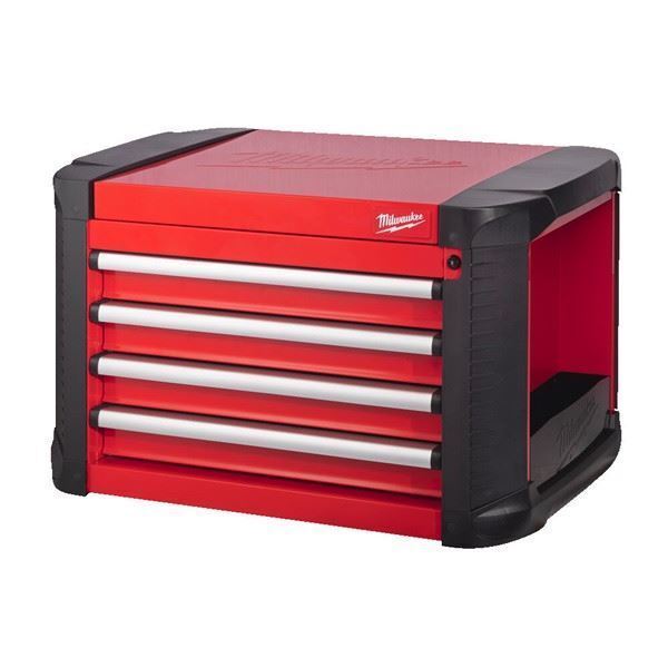 Milwaukee Stc30 1  30In / 78 Cm 4 Drawer Steel Storage Top Chest