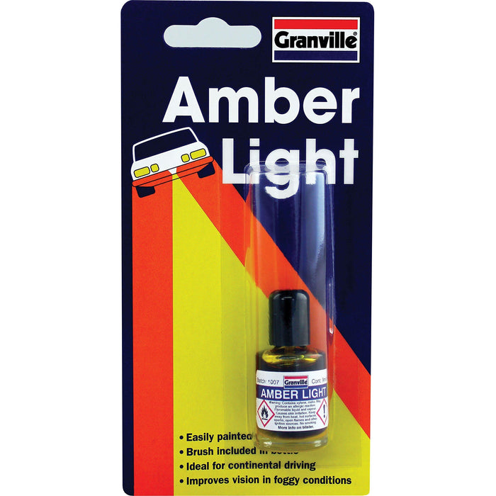 Granville Headlight Lacquer - Amber - 9ml Granville - Town Tools 