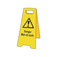 Scan Danger Men At Work - Heavy Duty 'A' Board