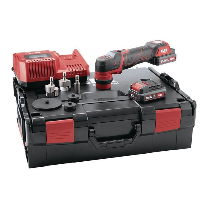 Flex Power Tools PXE 80 10.8-EC/2.5 Spot Polisher & Accessories 10.8V 2 x 2.5Ah Li-ion Flex Power Tools - Town Tools