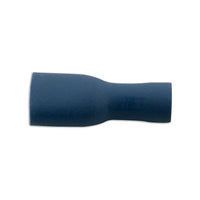 Connect Blue Female Fully Ins. Push-On 4.8mm 100pc 30172